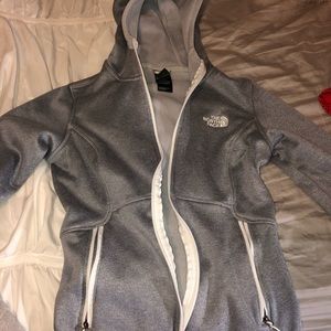 The North Face hooded zip up